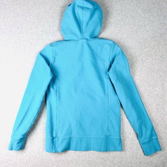 The North Face Sweater Womens XS Blue Trivert Logo Hoody Hoodie TNF Urban Active - Picture 2 of 13